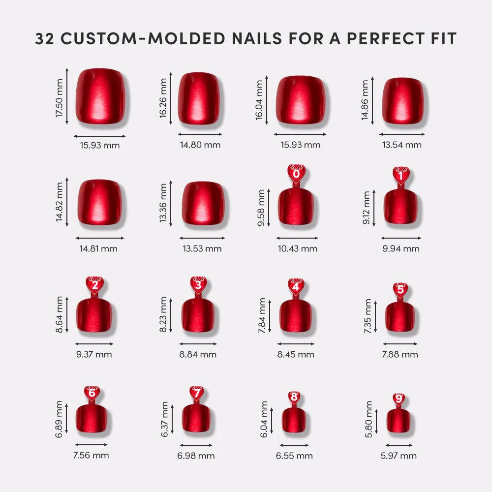 Cherry Glaze Toenail - Image 7