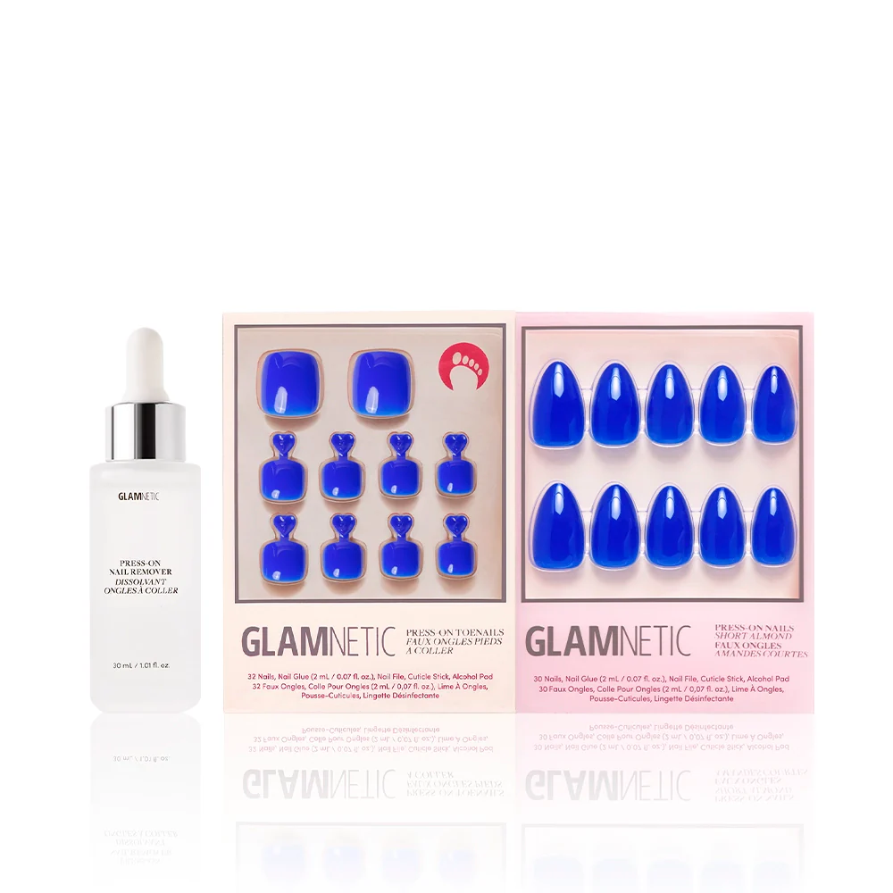 Cobalt Blue Mani Pedi - Image 5