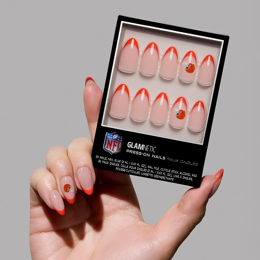Cleveland Browns Press-On Nail Set - Image 2