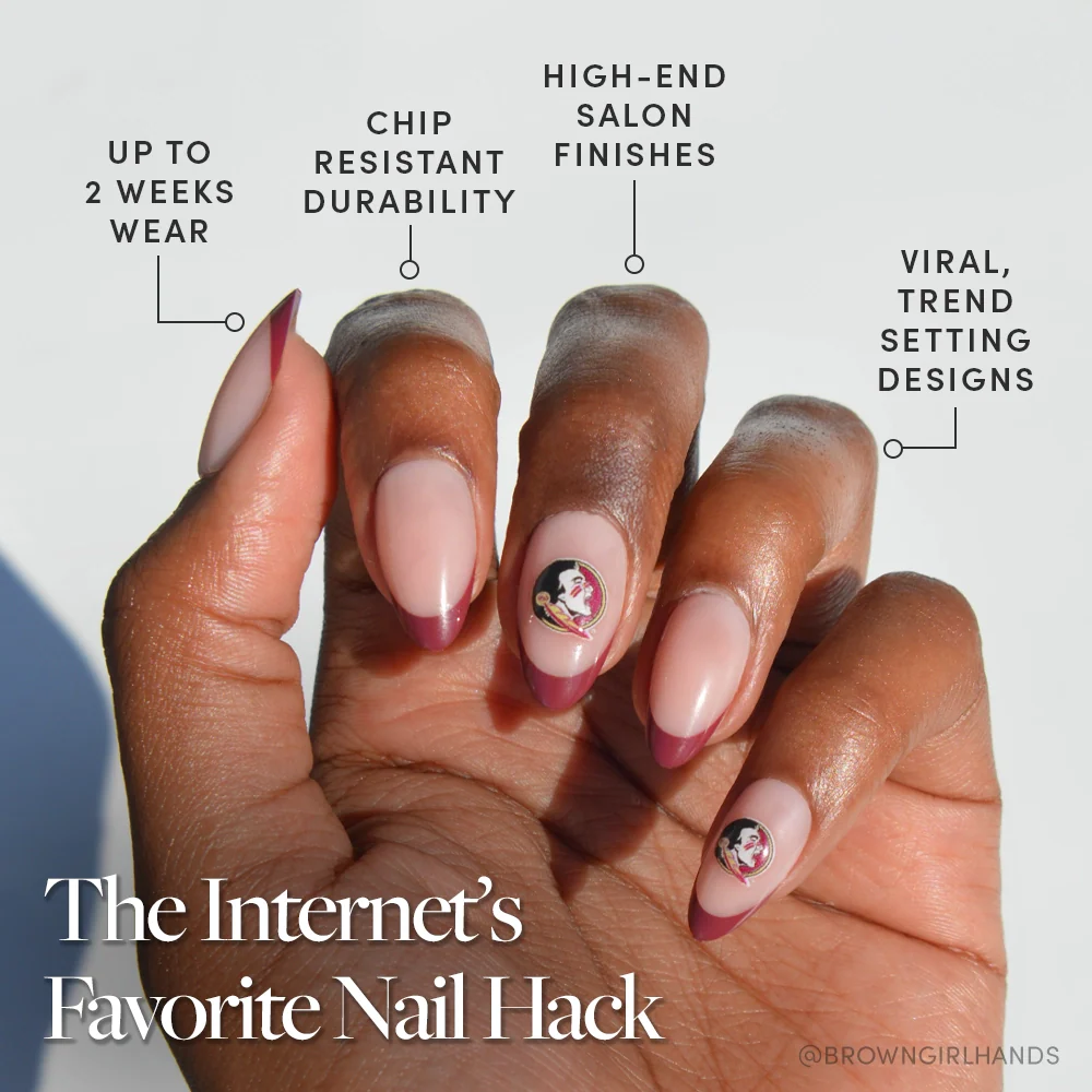 Florida State Seminoles Press-On Nail Set - Image 5
