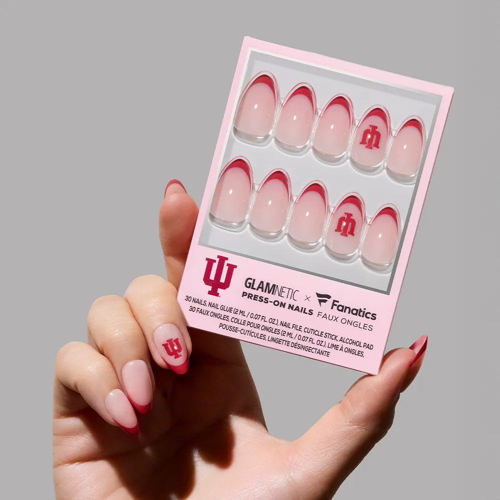 Indiana Hoosiers Press-On Nail Set - Image 2