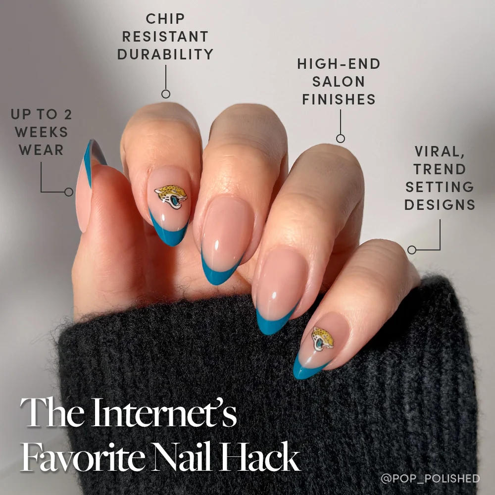 Jacksonville Jaguars Press-On Nail Set - Image 5