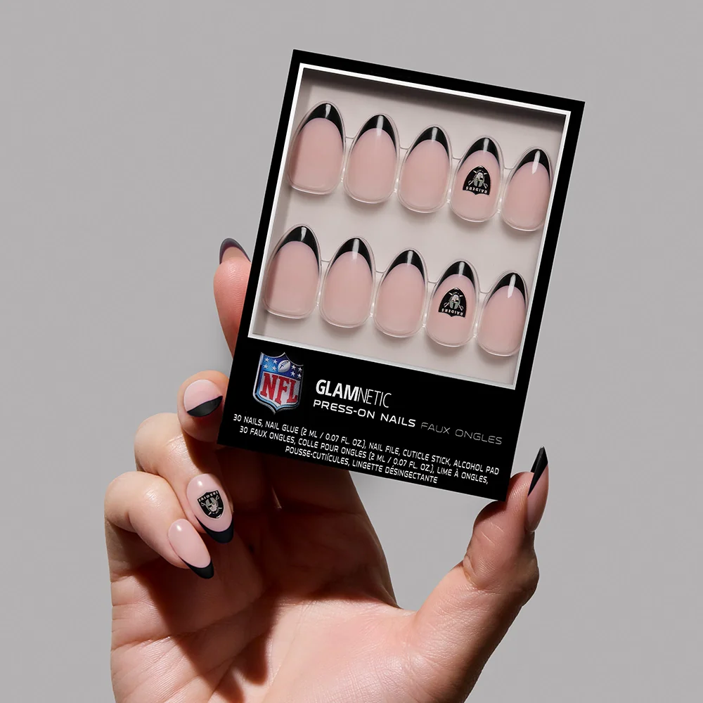 Las Vegas Raiders Press-On Nail Set - Image 2