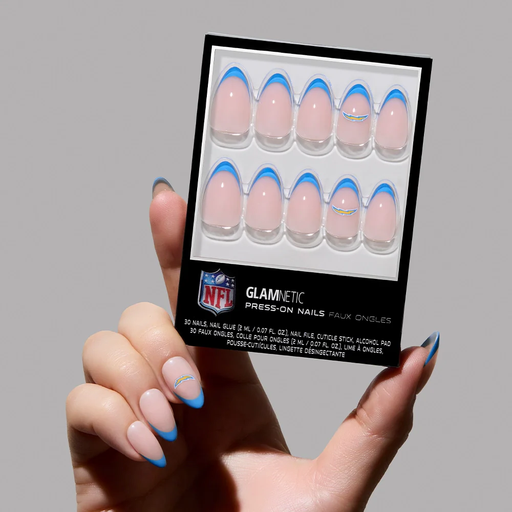 Los Angeles Chargers Press-On Nail Set - Image 2