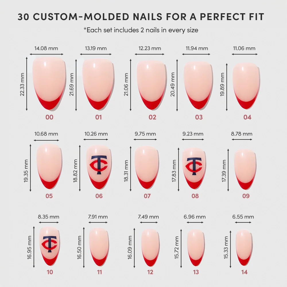 Minnesota Twins Press-On Nail Set - Image 4
