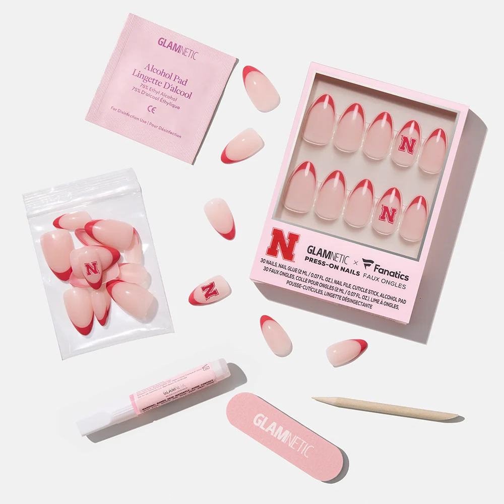 Nebraska Cornhuskers Press-On Nail Set - Image 4