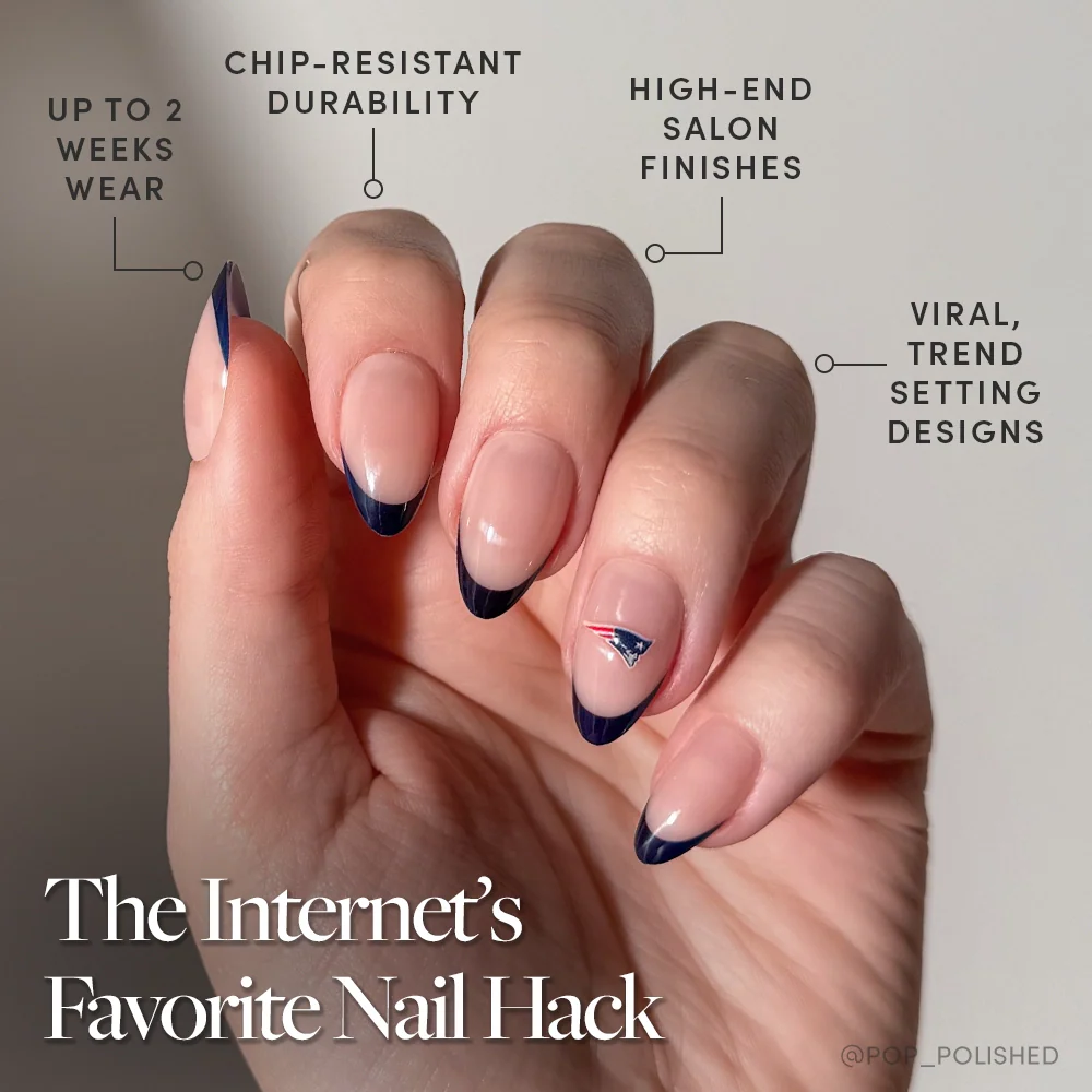 New England Patriots Press-On Nail Set - Image 5