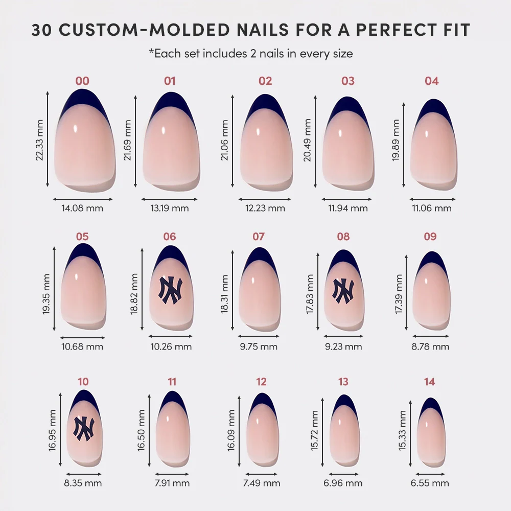 New York Yankees Press-On Nail Set - Image 6
