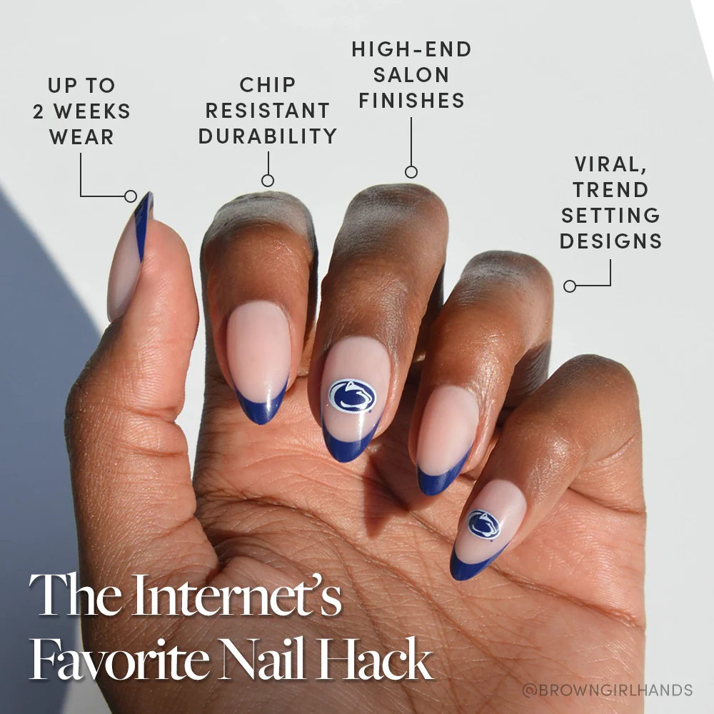 Penn State Nittany Lions Press-On Nail Set - Image 5