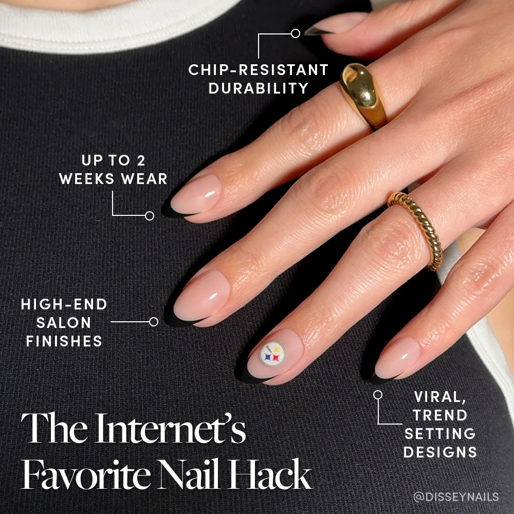Pittsburgh Steelers Press-On Nail Set - Image 5