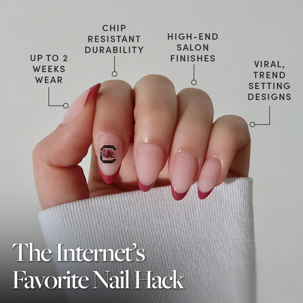 South Carolina Gamecocks Press-On Nail Set - Image 5