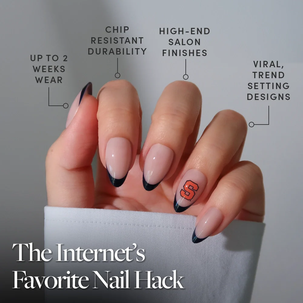 Syracuse Orange Press-On Nail Set - Image 5