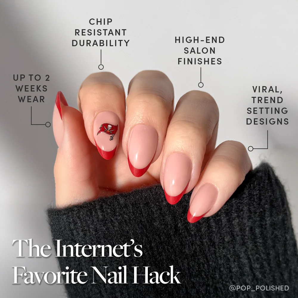 Tampa Bay Buccaneers Press-On Nail Set - Image 5