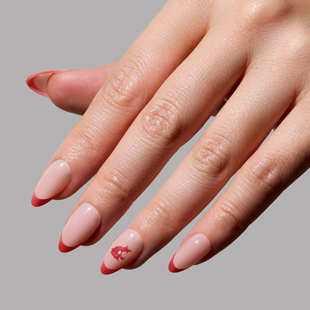 Washington State Cougars Press-On Nail Set - Image 3
