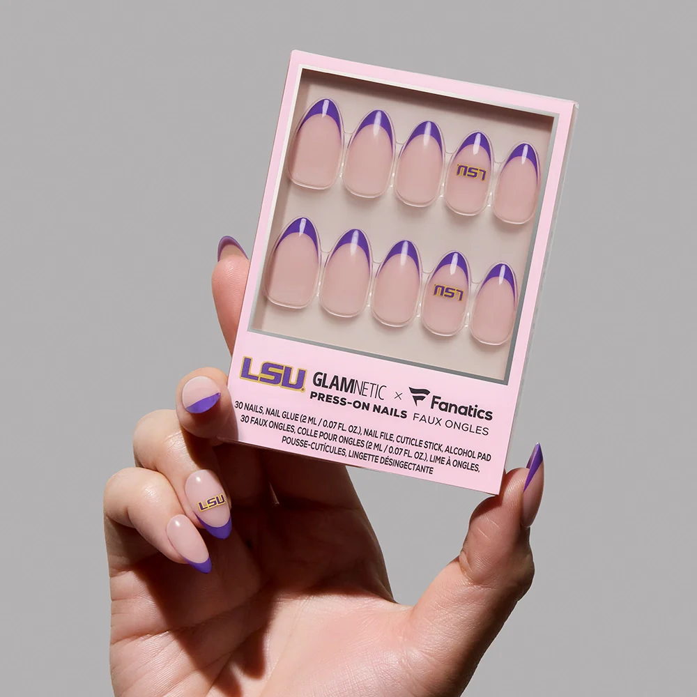 LSU Tigers Press-On Nail Set - Image 2