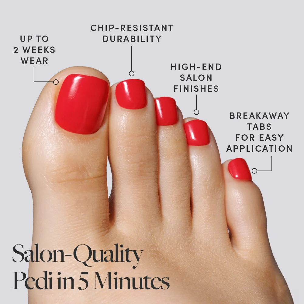 Fiery Red Toenail - Image 4